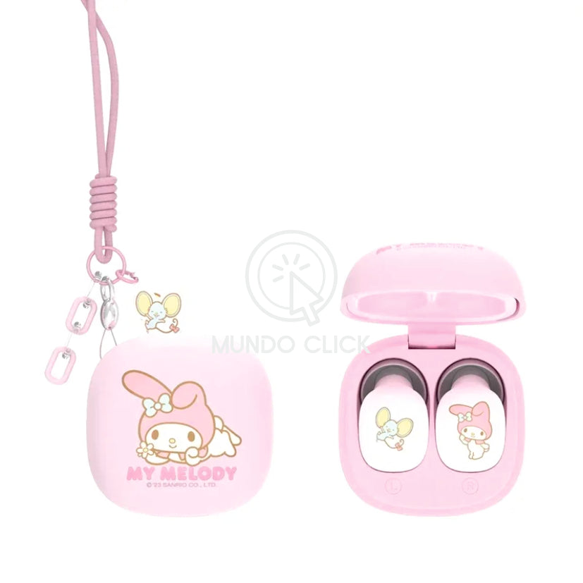 Auriculares Inalámbricos Sanrio  con Estilo Kawaii 🎧🎀