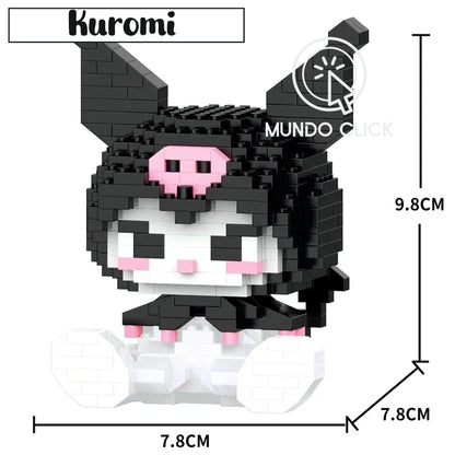 Personajes de Sanrio Estilo Lego