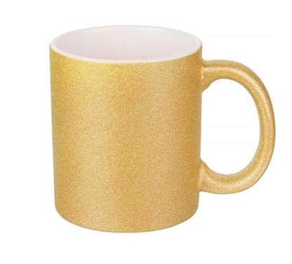 Taza Acabado Glitter Para Sublimar