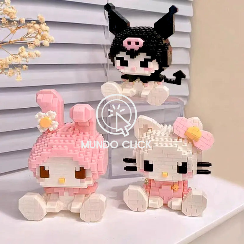 Personajes de Sanrio Estilo Lego