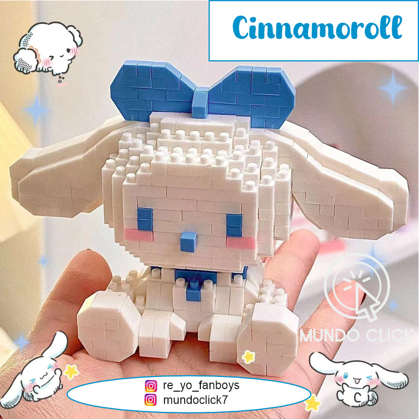 Personajes de Sanrio Estilo Lego