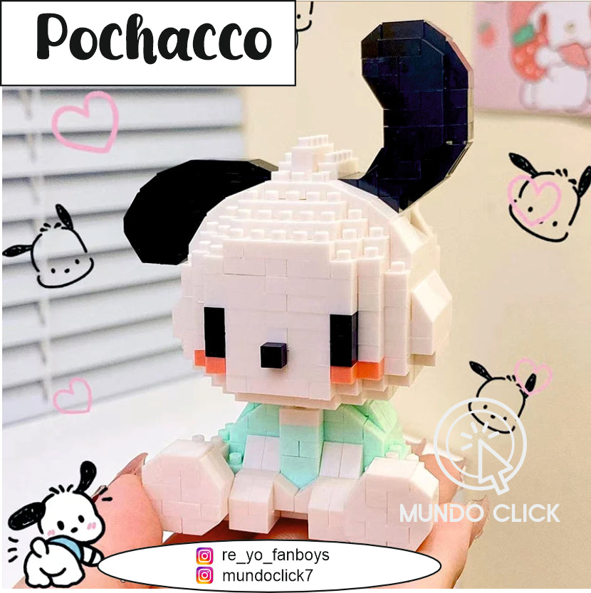 Personajes de Sanrio Estilo Lego