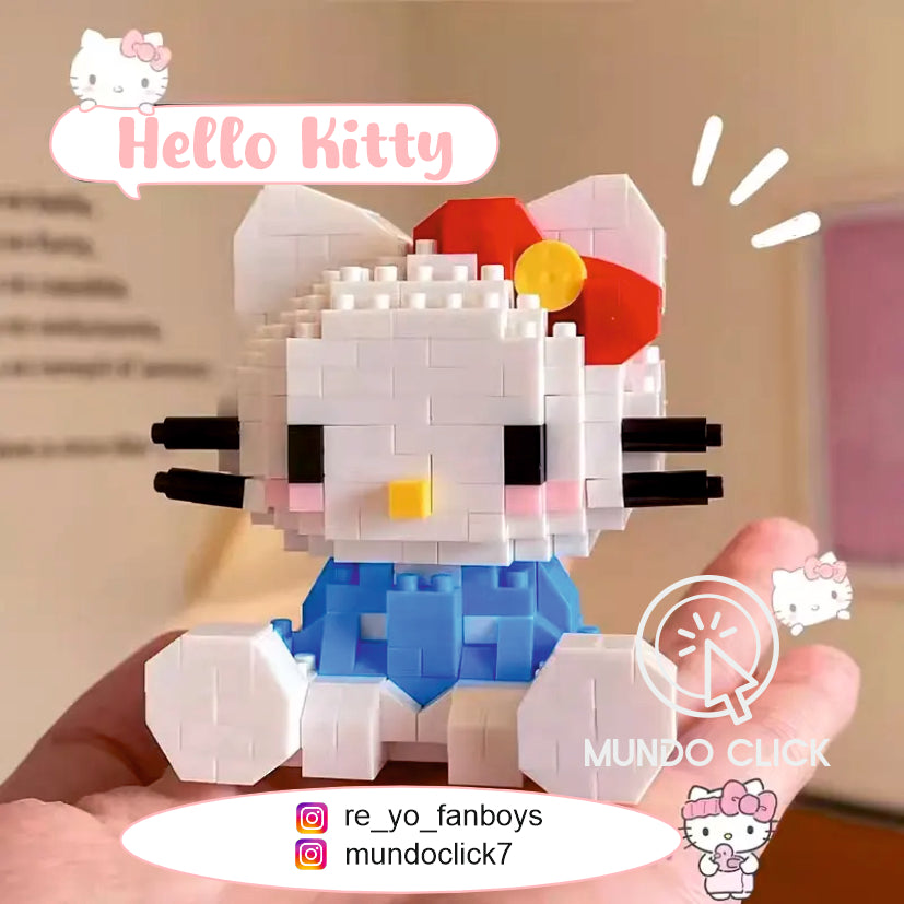 Personajes de Sanrio Estilo Lego